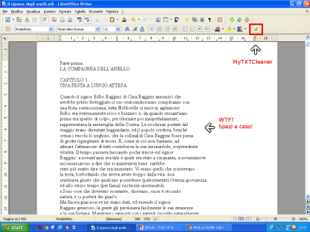 Screenshot MyTXTCleaner
