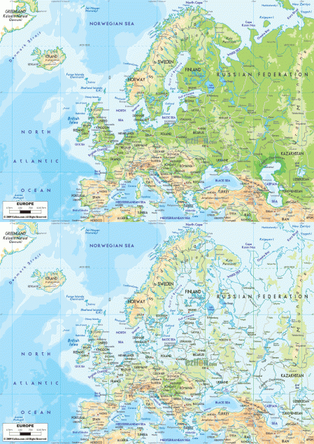 Europa sommersa Europa sommersa