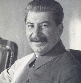 Stalin smiles