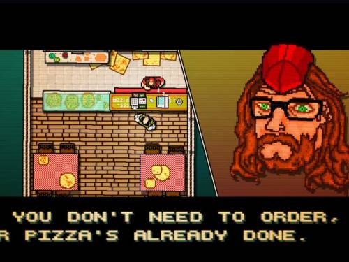 Hotline Miami Screenshot - Beard guy